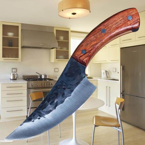 Liang Da Fixed Blade Knife Outdoor Hunting Survival Camping Knife Utility Cleaver Butcher Slaughter Knife Sharp Straight Knife