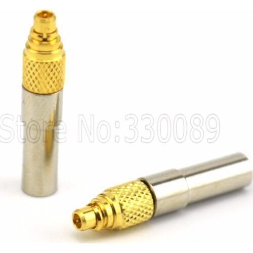 A Pair 24K Gold plated For srh1440 srh1840 SRH1540 Headphone Upgrade Cable Male Plug Pins