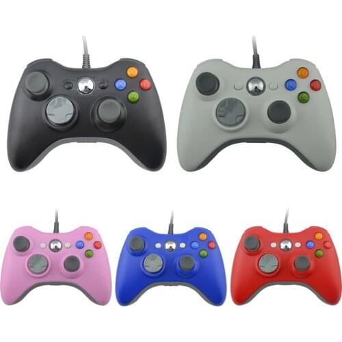 Wired PC controller for xbox360 Gamepad USB Game Controller for PC Joystick for Xbox 360