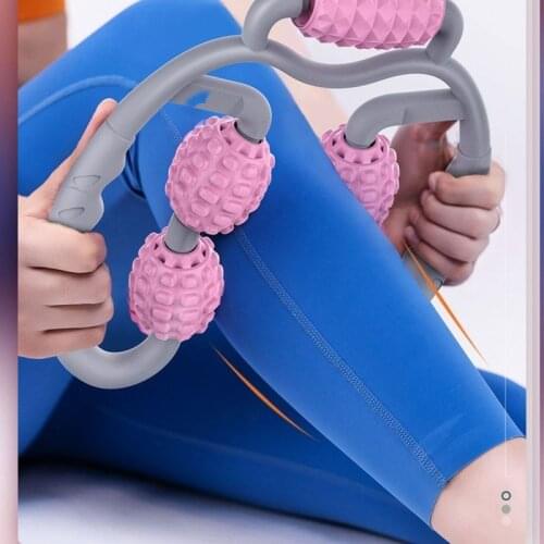 Yoga Foam Roller Annular Leg Clamp Thin Legs Artifact Exercise Beauty Thigh Muscle Elimination Home Training Massager Equipment