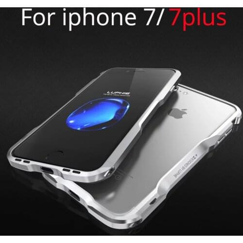 Metal Bumper for iPhone 8 Plus Case Aluminum Frame Ultra thin Phone Casing Cover for iPhone SE 2020 Accessories 7 Plus Shell