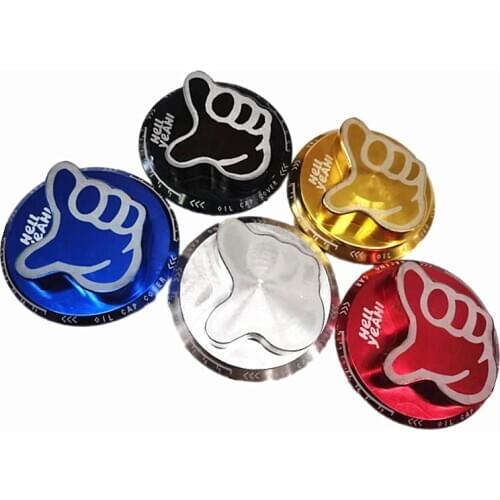 SPSLD New arrived Billet Aluminum Engine Valve Cover Oil Filler Cap For Toyota and Honda Oil Tank Cover Caps