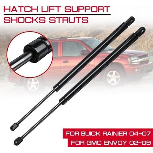 Strut Bar Car Rear Trunk Tailgate Boot Gas Spring Shock Lift Struts Support For Buick Rainier 04-07 For GMC Envoy 02-09