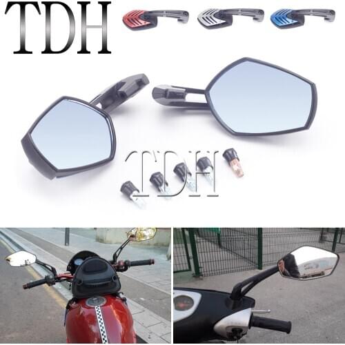 Dirt Racing Bike Motorcycle Rear View Mirror Motorbike Rearview Mirrors Scooter ATV Moto Back Side Mirror 8mm 10mm Universal