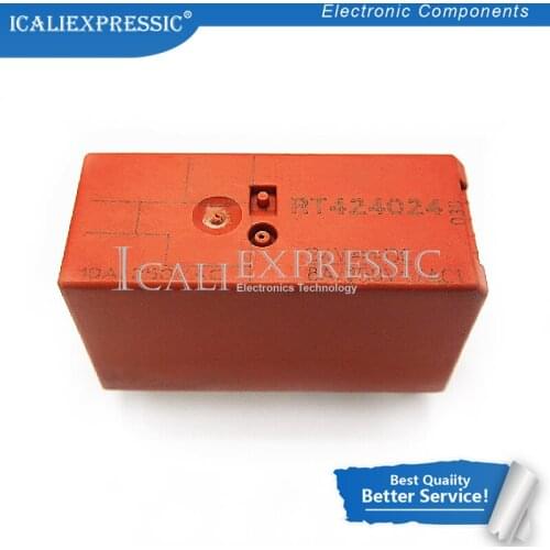 1PCS relay RT424024 24VDC RT424024A-24VDC 424024 24VDC DC24V 8PIN In Stock
