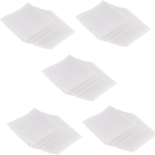 50pcs Cotton Men Women Soft Handkerchiefs Hanky ​​Hankie Wedding Lot