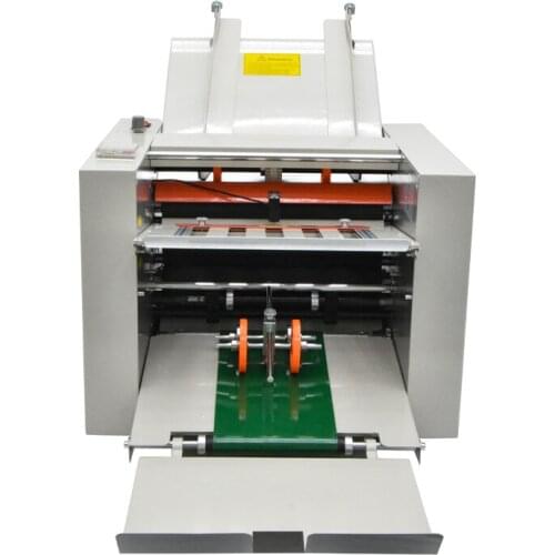 ZE-8B/4 automatic paper folding machine max for A3 paper+high speed+4 folding trays+100% warranty