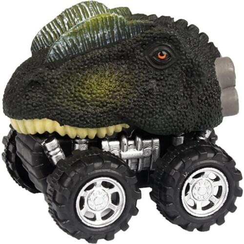 Dinosaur Car Toy Simulation Dinosaur Pull Back Car 35303 Dilophosaurus Car Toys Lovely Children Educational Toys