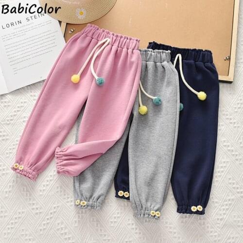 Spring Kids Girls Cotton Sport Pants Casual Camouflage Printed Teenage Girls Cargo Pants Children Trousers Beam Foot Pants Pink