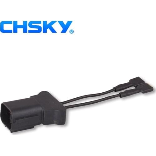 CHSKY for Chevrolet Sonic Impala Volt Cruze Niva Buick Excelle Regal car horn plug universal horn to dedicated for horn socket