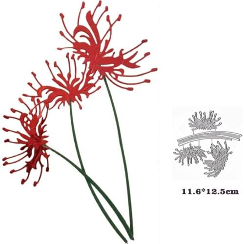 Flower Dies Scrapbooking Mold Card Making Embossing Folder Stencils For Decoration Slimline Die Cutting Die DIY