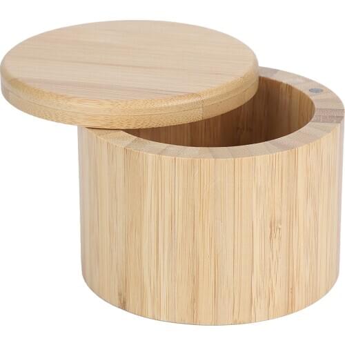 Environmentally‑Friendly Seasoning Jar Carbonized Bamboo Salt Jar Kitchen Supplies Kitchen Tools Gadgets
