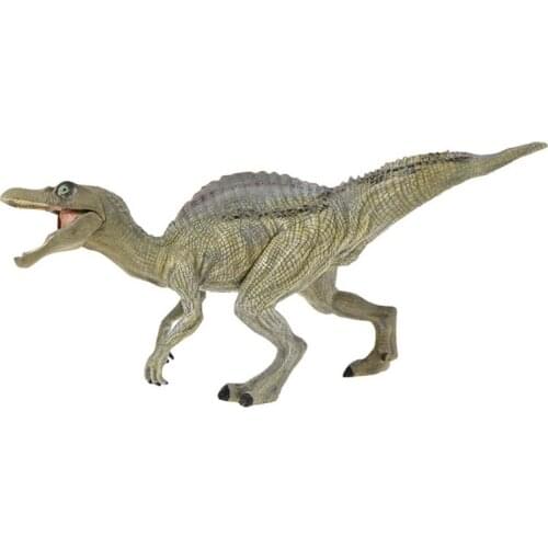 Simulation Static Solid Wild Animal Model Ornaments Movable Jaw Spinosaurus Toy