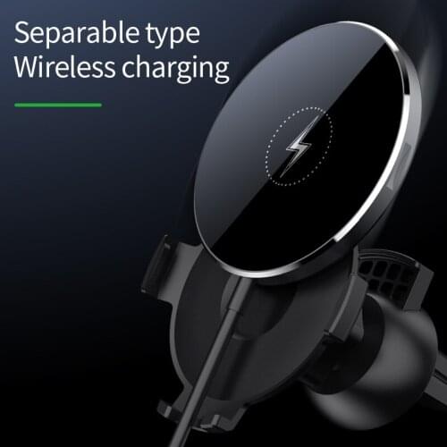 IPhone 12 Magsafe 15W Car Magnetic Mobile Phone Navigation Dedicated Bracket Air Outlet Wireless Charger