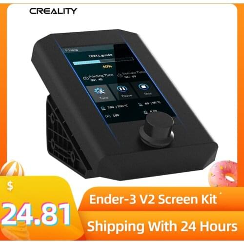 Creality 3D Printer Ender-3 V2 Screen Kit 4.3 Inch Display Screen User-friendly UI Interface for Ender 3 V2 3D Printer Parts