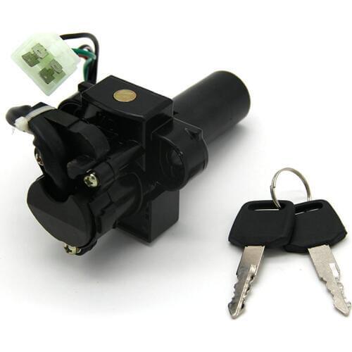 Motorcycle Ignition Switch Lock Key Sets For Honda 35100-MW3-640 35100MW3640 X4 CB750 CB1300 F2 CB Seven Fifty