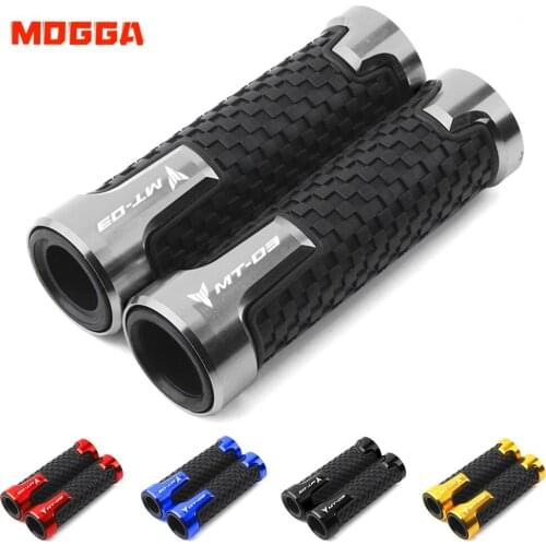 Motorcycle Handle Grip Ends For Yamaha MT-03 MT03 MT 03 Handlebar Grips Cover Accessories 2006 2007 2008 2009 2010 2011 2012