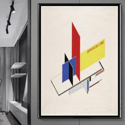Exhibition Bauhaus Ausstellung 1923 Weimer Posters and Prints Wall Art Picture Canvas Painting for living Room no frame
