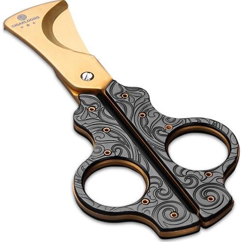 Sharpness cigar cutter with Cigar knife sleeve suitable for all sizes CL-J101