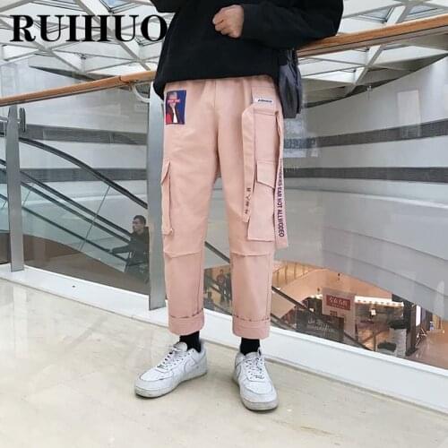RUIHUO Men's Trousers