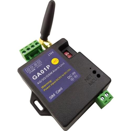 Free shipping 4G/3G New GA01P minil GSM Alarm Systems SMS Alarms Security System rechargeable Battery for power failure alert