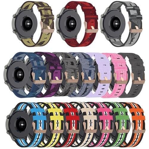 Replacement 22MM Nylon Watch Band Wristwatch Band Strap Bracelet Belt for Huawei Watch GT2 PRO Accessories