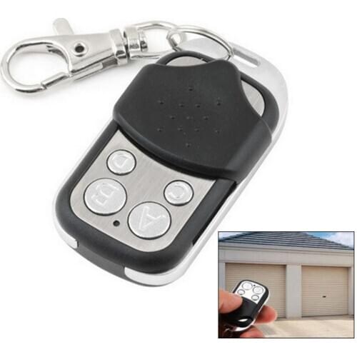Universal 4 Buttons Mini Gate Garage Door Wireless Remote Control with Hook