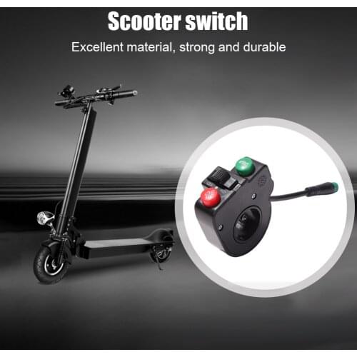 Waterproof Handlebar Headlight Horn Turn Signal Switch for KUGOO M4 PRO Electric Scooter Accessories Handlebar Switch