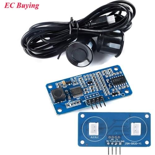 Waterproof Ultrasonic Ranging Module JSN-SR20-Y1 Dual Probe Distance Measuring Sensor Blind Spot Robot Obstacle Avoidance