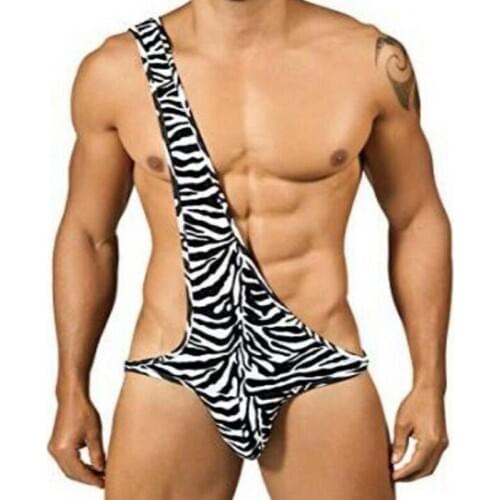 High Quality Mens Sexy Body Suit Wrestling Singlets For Men Teddies Sleepwear Sexy Lingerie Bodysuit