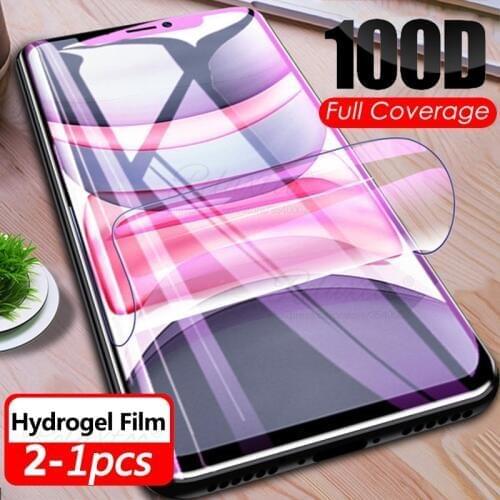 Full Cover Hydrogel Film For iPhone 11 Pro X Xs Max Xr 100D Screen Protector For iPhone 7 8 6 6s Plus Protective Film Not Glass