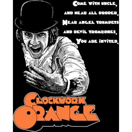 CLOCKWORK ORANGE SHIRT DEVIL TROMBONES MOLOKO PLUS CULT