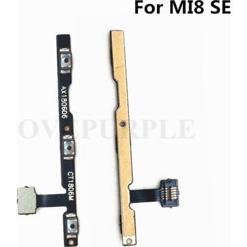 10pcs/lot For Xiaomi 8 SE Power Volume Button Flex Cable For MI8 SE