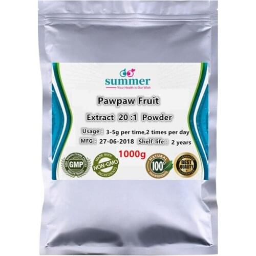 1000g Pawpaw extract 20:1 powder,Papaya,Chaenomeles sinensis Koehne, fructus chaenomelis lagenariae extract for health care