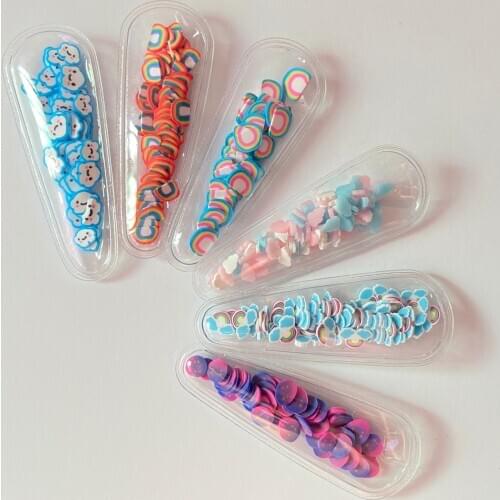 12Pcs NEW Cloud Rainbow Unicorn Sky BB Clips Set Patches Flowing Polymer Clay BB Clip Appliques Baby Girls Gift Hairclip Patches