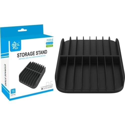 16Pcs ABS Game Cards Box Storage Stand Gaming Card Holders Storing Cartridge Card for PS5 DE UHD PS4 XBox Series S X CD Disc Box