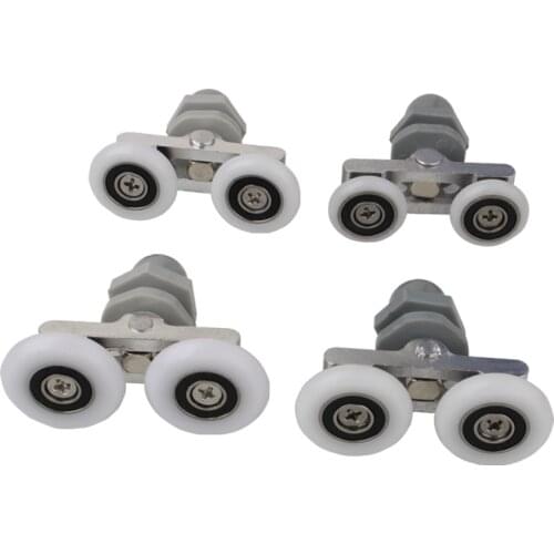 8PCS/4PCS Shower door rollers runners wheels pulleys pulleys "Rolli" 19MM-27MM