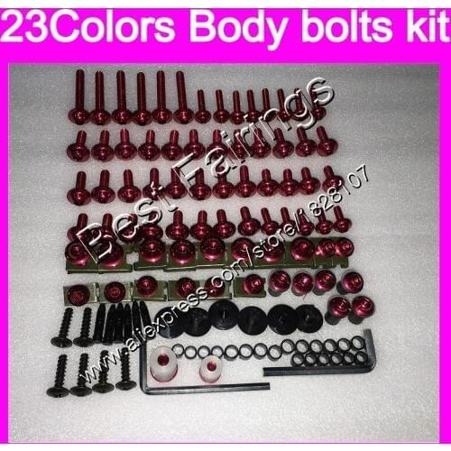 Fairing bolts full screw kit For HONDA NSR250R 90 91 92 93 MC21 NSR 250R NSR250 R 1990 1991 1992 1993 Complete Body screws Nuts