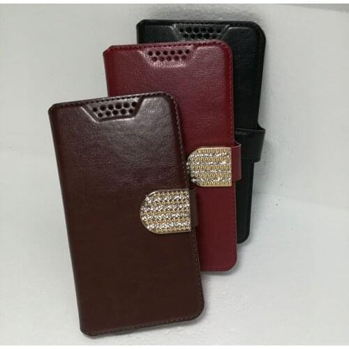 Wallet case For DEXP Ixion E140 Strike E145 Evo SE EL350 Volt ES 5" Energy Flip Leather Protective mobile Phone Cover