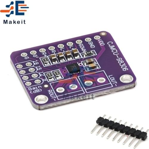 CJMCU-98306 MAX98306 Sensor Stereo Class D Amplifier AB Type Audio 3.7W Amplifier Breakout Board Module