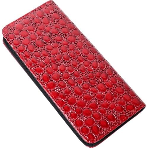 PU Leather Scissors Holder Pouch Case Bag for Salon Barber Hair Stylist Red