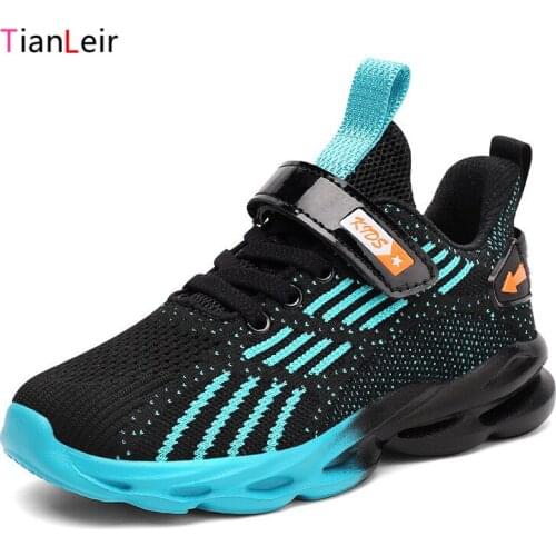 2021 Autumn Kids Shoes Fashion Mesh Casual Children Sneakers For Boys Shoes Lightweight Comfortable Child Shoes Boys Enfant