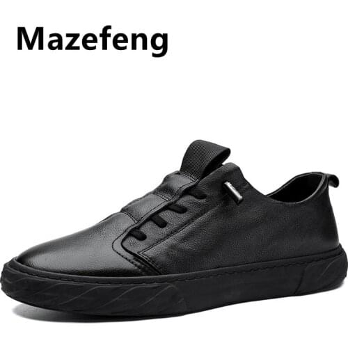 2021 New Men Shoes Leather Cowhide Leather Shoes Men Comfortable Low-top British Casual Single Shoes Leather Shoes Formal Shoes
