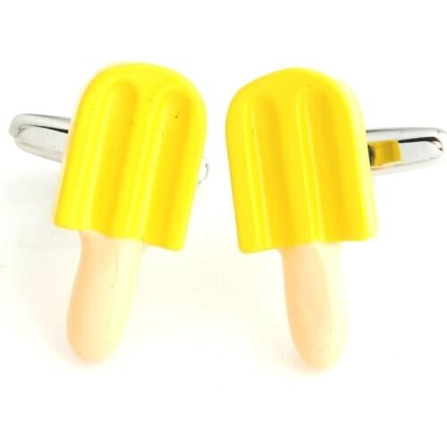 YH-1889 New Novelty Ice-sucker,Lollipop Food Cufflinks-Factory Direct Selling