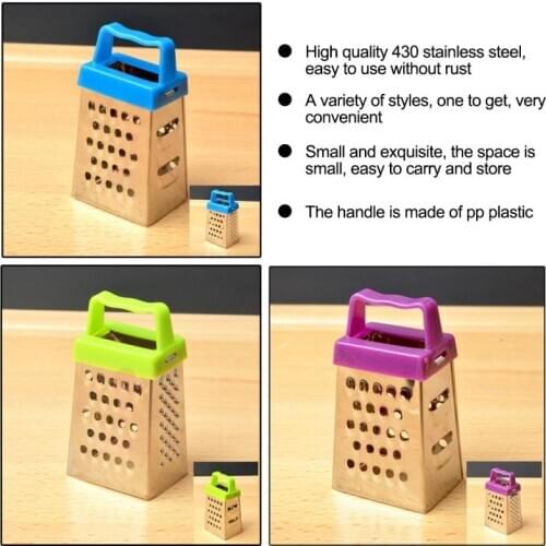 Sharp Teeth Vegetable Cutter Kitchen Mini Four-sided Planer Potato Carrot Grater Slicer Stainless Steel Chopper Kitchen Tool