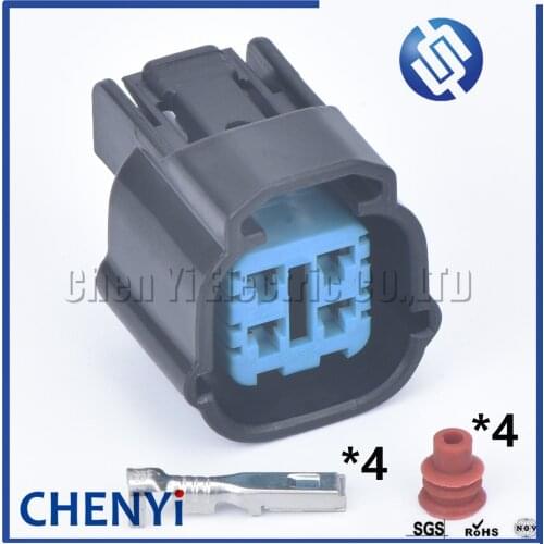 1 set Sumitomo 4pin female watertight housing plug automobile wire cable connector 6189-0763