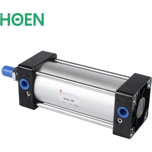 SC Series Bore 100mm SC100 Standard Air Cylinder SC100-25S SC100-50S SC100-75S SC100-100S SC100-125S Pneumatic Cylinder