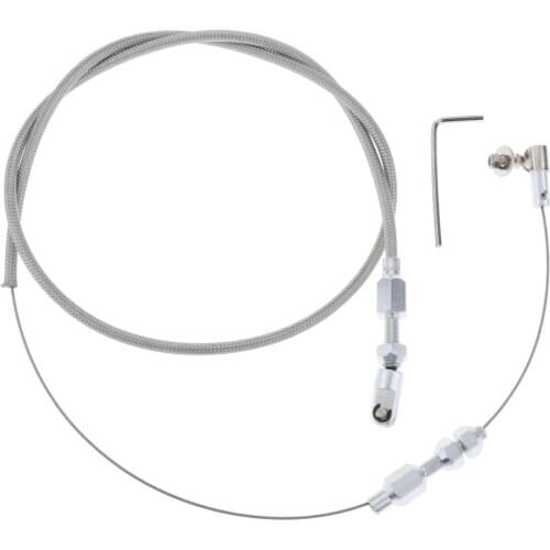 36" Housing Stainless Throttle Cable Replacement for LS1 4.8l 5.3l 5.7l
