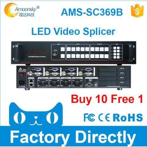 P4 smd led module digital multi-media splicing processor like magnimage LED-580F for led matrix flexible display led outdoor