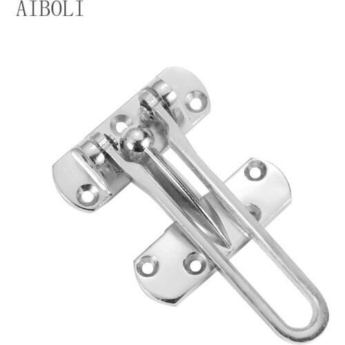 Hotel Thickened Zinc Alloy Medium Anti-theft Buckle Hotel Bolt Anti-locking Bedroom Door Anti-theft Security Door Buckle